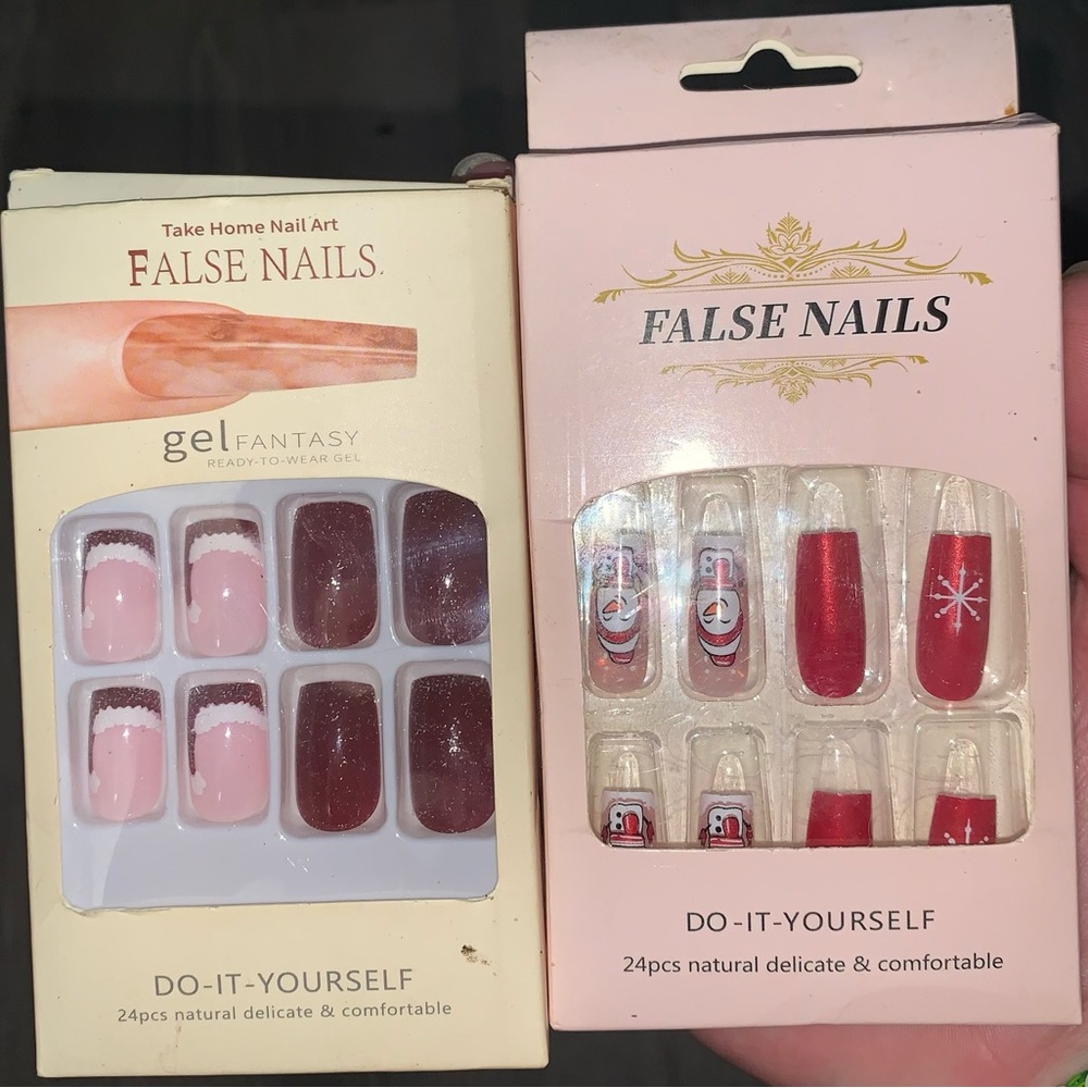 2 Pack False Nails